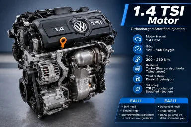 2.0 TSI ile 1.4 TSI Farkı