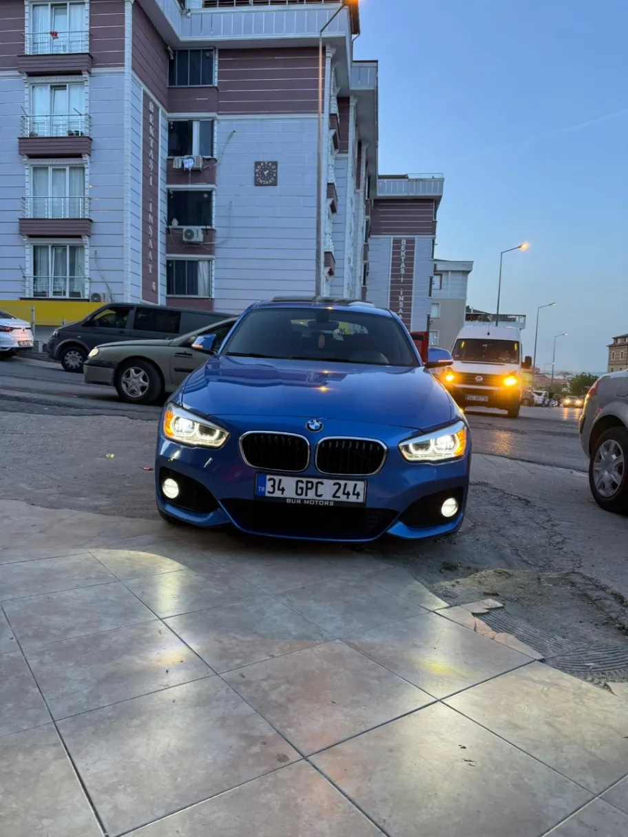 2016 BMW 1.16d M Sport Paket Estoril Mavi